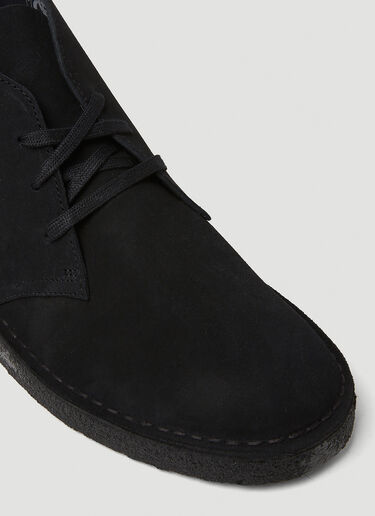 CLARKS ORIGINALS Desert 系带靴 黑 cla0150006