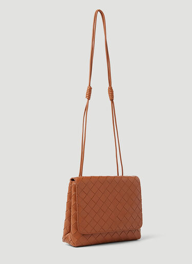 Bottega Veneta 741897 VCPP3 MINI INTRECCIATO CROSS-BODY Bag Brown