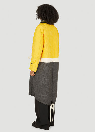 Multi Panel Coat Plan C Multi Panel Coat Yellow plc0250007