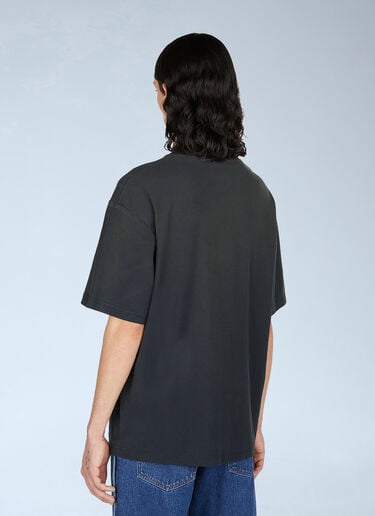 Logo Print T-Shirt Acne Studios Logo Print T-Shirt Black acn0352007
