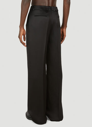 Straight Leg Pants Saint Laurent Straight Leg Pants Black sla0152002