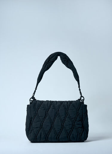 Diesel Charm-D 中号单肩包 黑色 dsl0259044