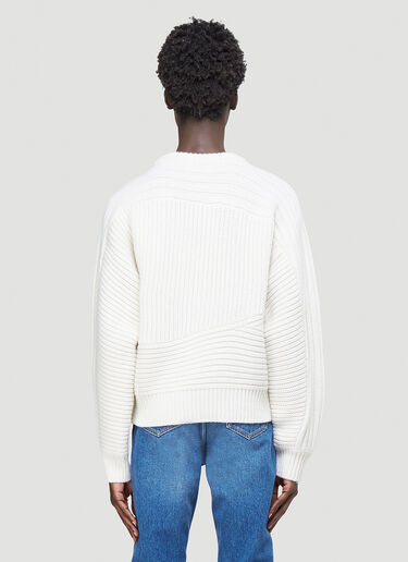 Maze Sweater Eytys Maze Sweater White eyt0342008