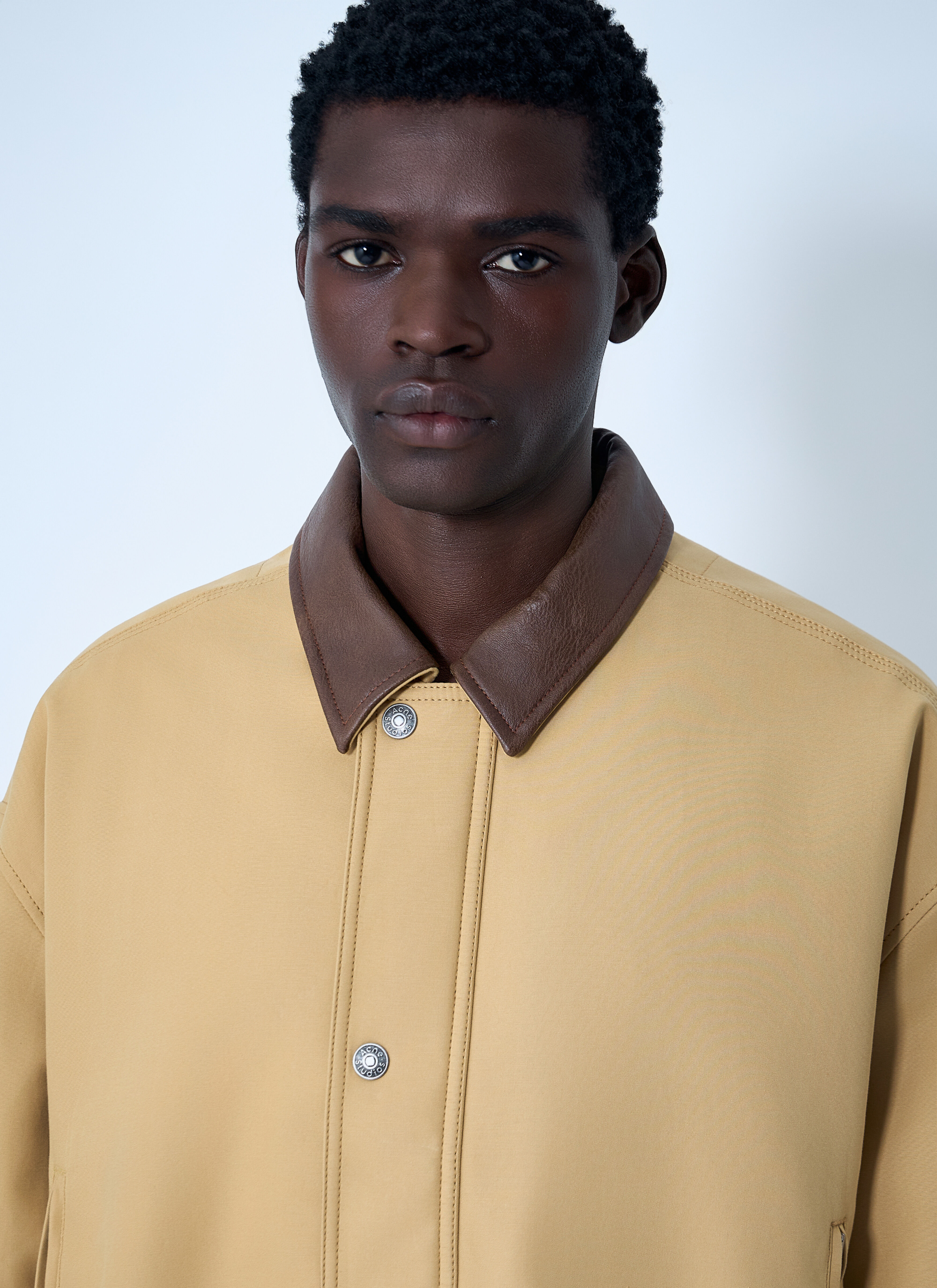 Acne Studios Men's' Twill Jacket in Beige | LN-CC®