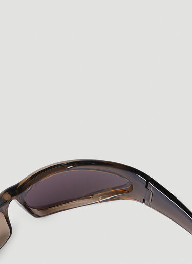 Balenciaga Reverse Xpander Sunglasses Brown bal0151084