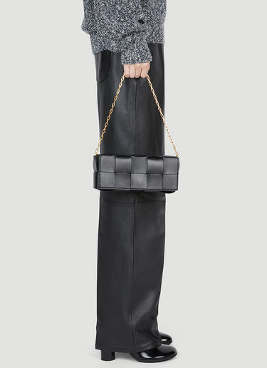 Bottega Veneta Baguette Pochette 单肩包 黑色 bov0253045