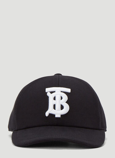 Burberry TB Monogram Baseball Cap Black bur0349008