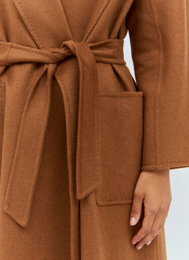Max Mara 루드밀라 아이콘 코트  브라운 max0257009