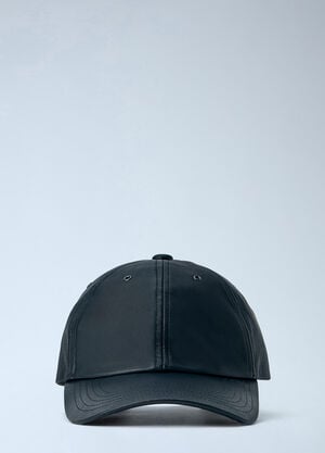 Yohji Yamamoto 皮革棒球帽 黑色 yoy0165011