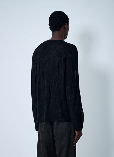 Double Lock U Sweater Our Legacy Double Lock U Sweater Black our0163003