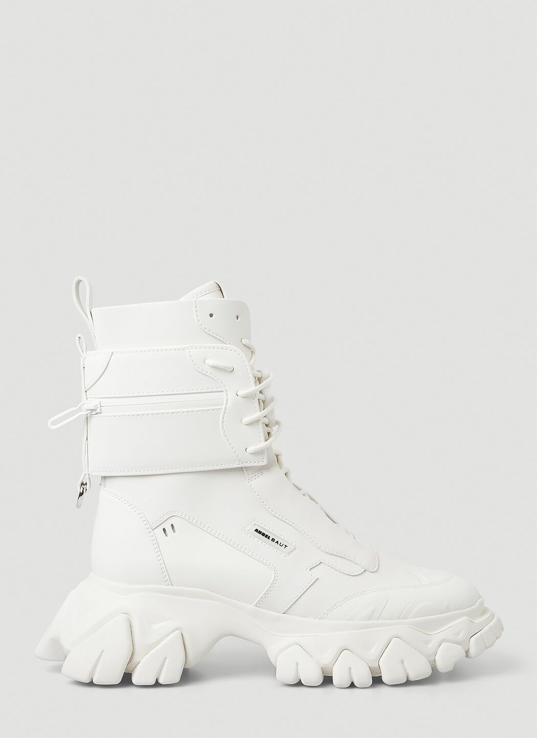 Rombaut x Angel Chen Boccachen Wallet Boots in White LN CC