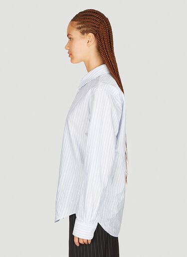 ロング スリーブ ストライプ T シャツ Martine Rose ロング スリーブ ストライプ T シャツ ブルー mtr0253004