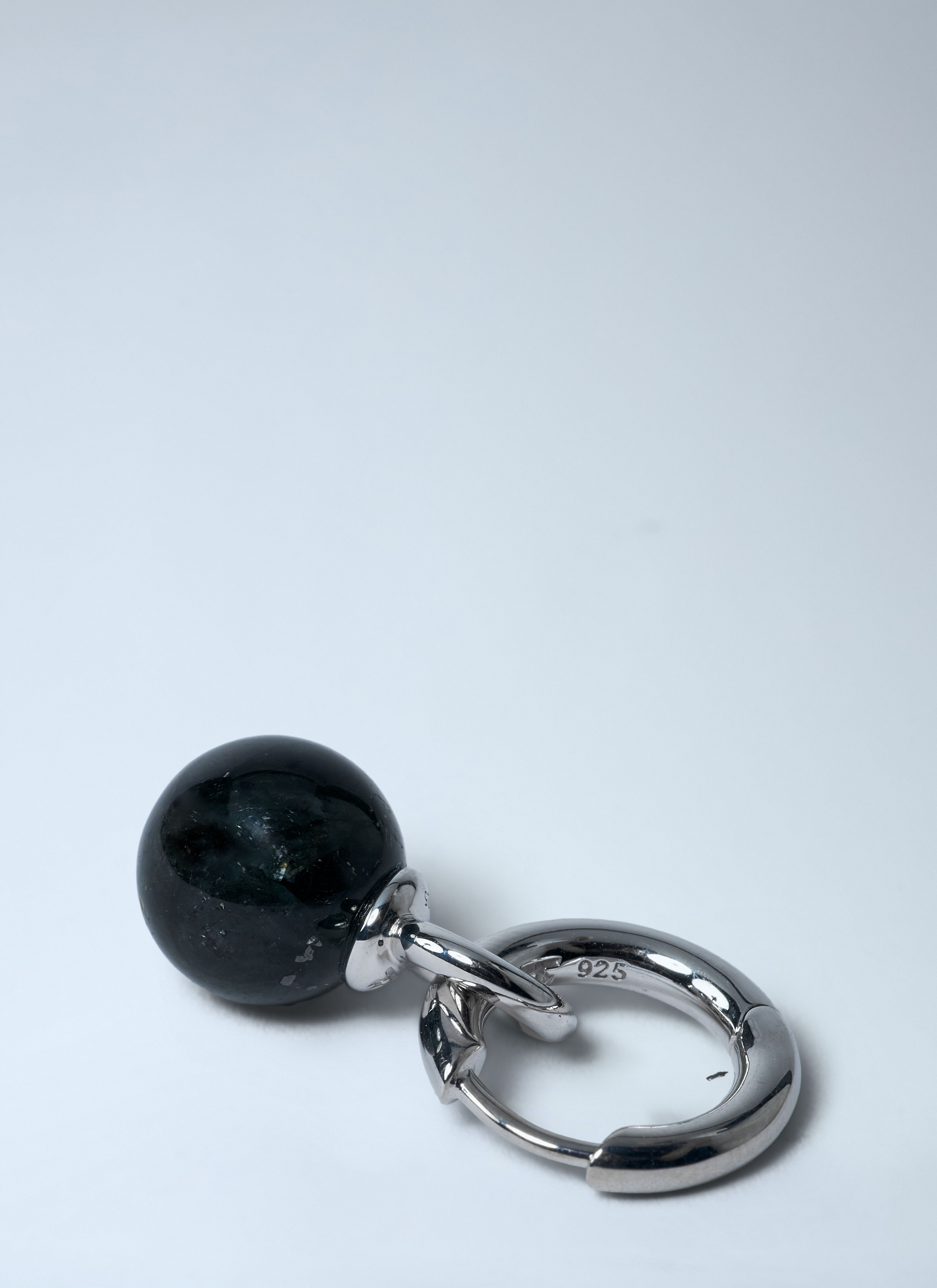 Tom Wood Cove Hoop Earrings in Black für Damen | LN-CC®