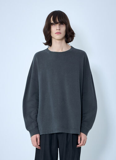 Our Legacy Washed Oversized Sweatshirt Grey our0164015