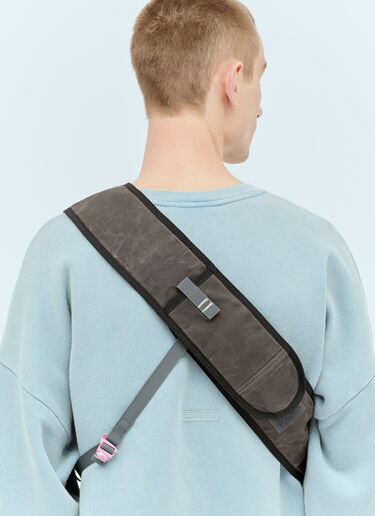 Acne Studios Sling Backpack Grey acn0155058