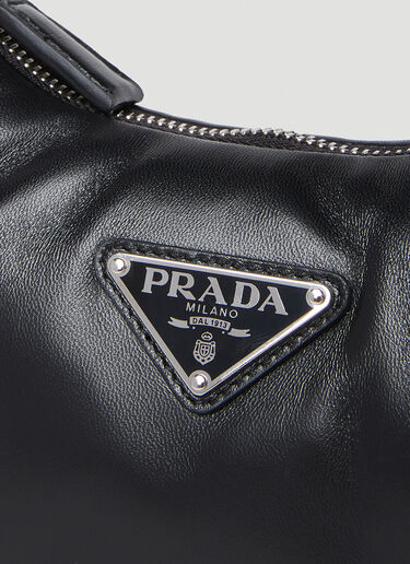Prada Padded Nappa Handbag Black pra0253013