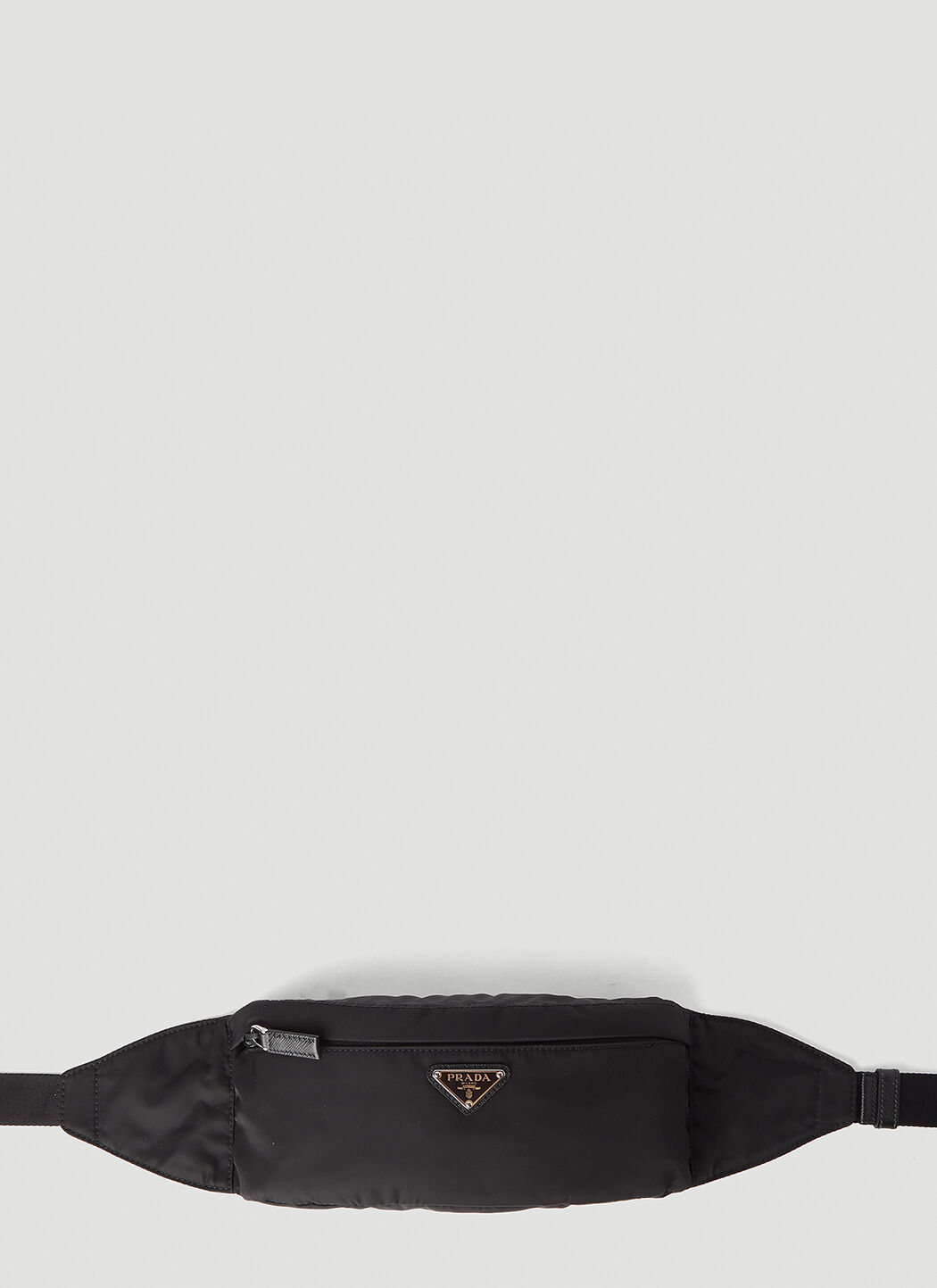 Prada fabric and hot sale leather belt bag