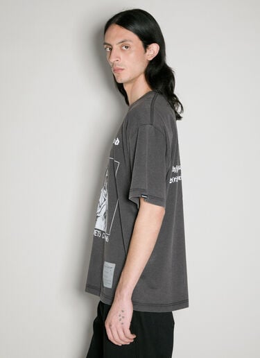 Yohji Yamamoto x Neighborhood Logo Print T-Shirt Grey yoy0156021