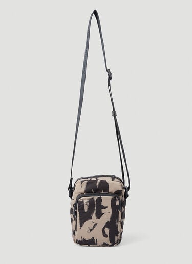 Graffiti Mini Messenger Crossbody Bag Alexander McQueen Graffiti Mini Messenger Crossbody Bag Brown amq0149064