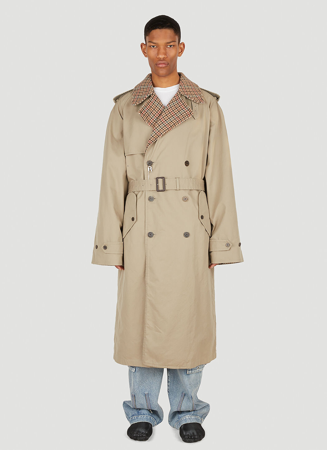 Margiela trench coat shop mens