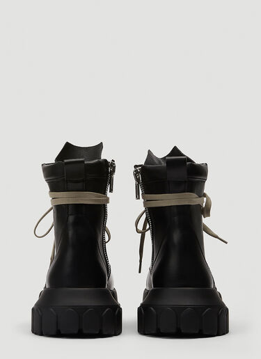 Rick Owens Army Bozo Tractor Boots Black ric0143027