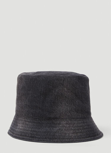 Prada Denim Bucket Hat Black pra0152085