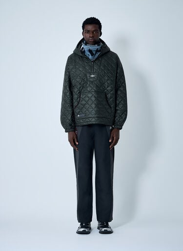 Quilted Masked Anorak Jacket Umbro Quilted Masked Anorak Jacket Green umb0162005
