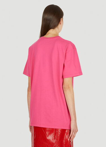 Gucci Sequin Logo T-Shirt Pink guc0251056