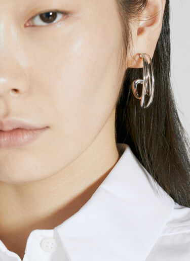 Mugler Thorn Earrings Silver mug0254035