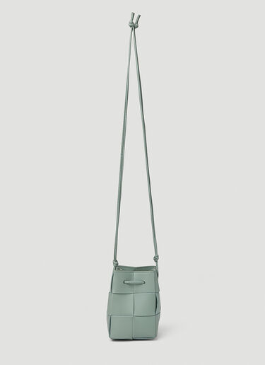 Cassette Mini Bucket Shoulder Bag Bottega Veneta Cassette Mini Bucket Shoulder Bag Green bov0251045