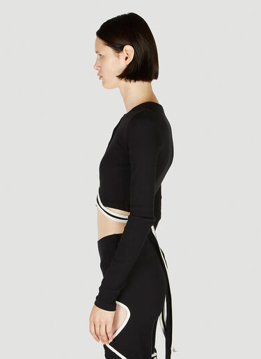 Otto Wrap Loop Top Ottolinger Otto Wrap Loop Top Black ott0251005