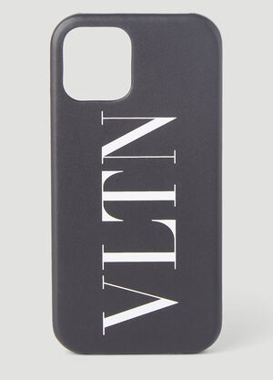 Prada VLTN iPhone 12 Case Black pra0145046