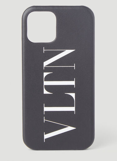Valentino VLTN iPhone 12 Case Black val0145042