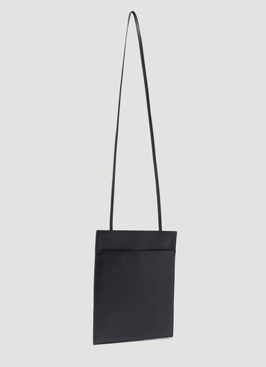 The Row Large Pocket Shoulder Bag Black row0251024