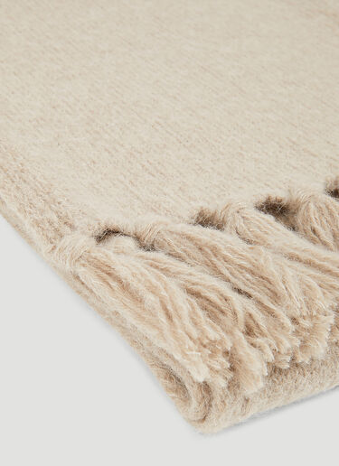 Our Legacy Knitted Scarf Beige our0350005