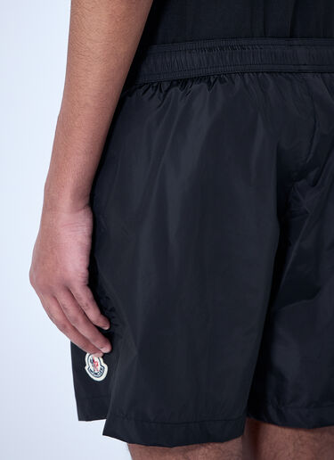 Moncler Logo Motif Shorts Black mon0160015
