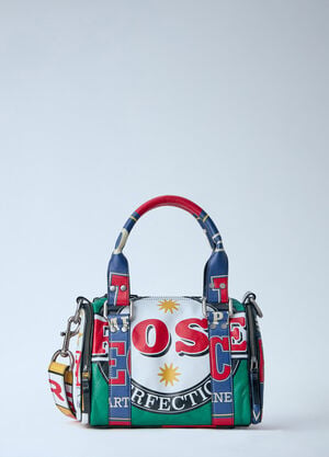 Martine Rose Mini Beer Mat Graphic-Print Tote Bag Yellow mtr0164002