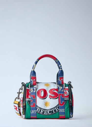 Martine Rose Mini Beer Mat Graphic-Print Tote Bag Yellow mtr0164002