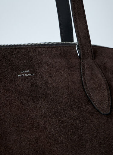 TOTEME Suede Day Tote Bag Brown tot0263086