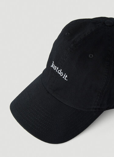 Nike Heritage 86 Just Do It Baseball Cap Black nik0146051