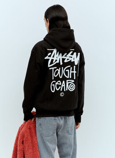 Stüssy Tough Gear Hooded Sweatshirt Black sts0156035