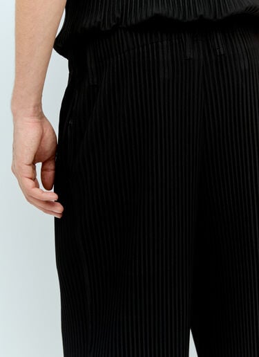 Homme Plissé Issey Miyake Pleated Pants Black hmp0156003