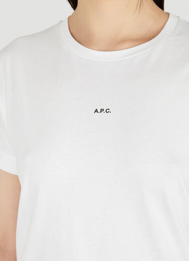 A.P.C. Jade Logo T-Shirt White apc0248014