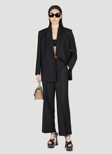 Gucci Thong Strap Pants Black guc0252067