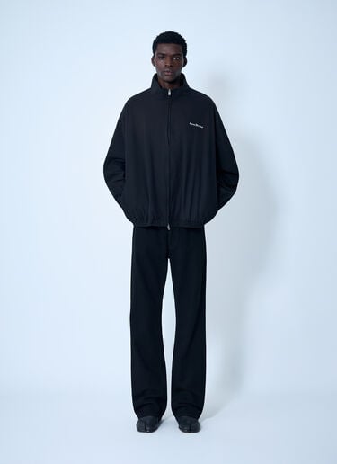 Logo Motif Jacket Acne Studios Logo Motif Jacket Black acn0162003
