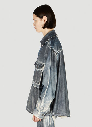 Oversized Denim Shirt Ottolinger Oversized Denim Shirt Blue ott0251015