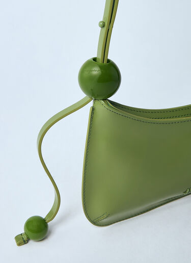 Jacquemus Le Bisou Perle Shoulder Bag Green jac0260031