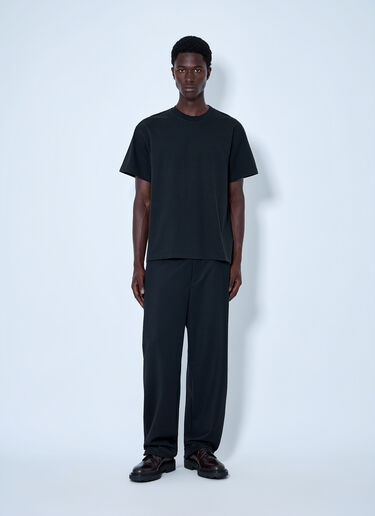LN-CC® - Prada: Cotton Jersey T-Shirt - Black Prada Cotton Jersey T-Shirt Black pra0166002