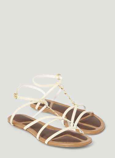 Jacquemus Les Sandales Pralu 凉鞋 奶油色 jac0251058