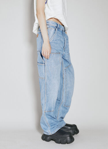 Alexander Wang EZ Slouch Carpenter Jeans Blue awg0253002